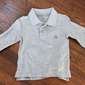 Gray Polo Shirt for Kids GAP 18-24 months